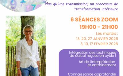 Formation en numérologie poétique cycle 2 : l’art de l’interprétation