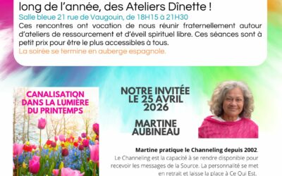 Atelier A fleur d’âme 7 – 25 Avril 2026