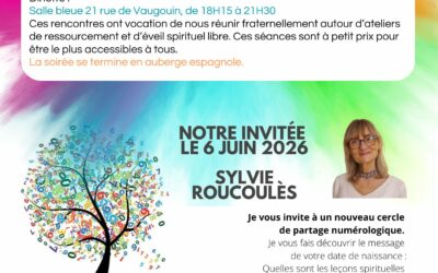 Atelier 9 Numérologie et Dinette le 6 Juin 2026